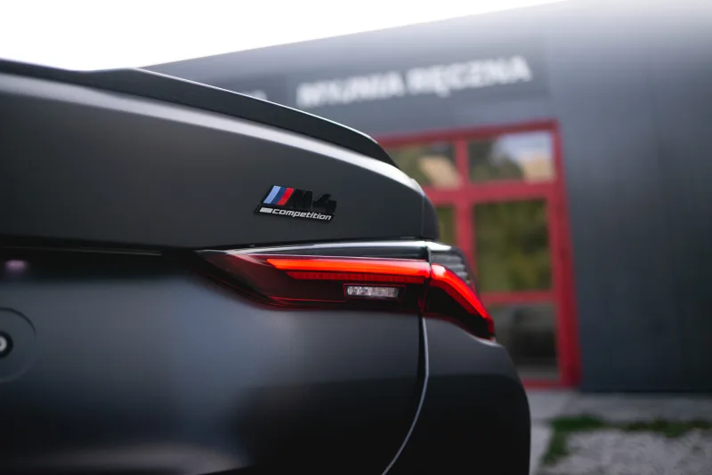 BMW M4 zmrożenie folią PPF — Shiro Detailing Brzesko