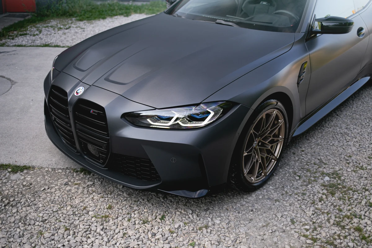BMW M4 — Zmrożenie folią PPF — Shiro Detailing Brzesko